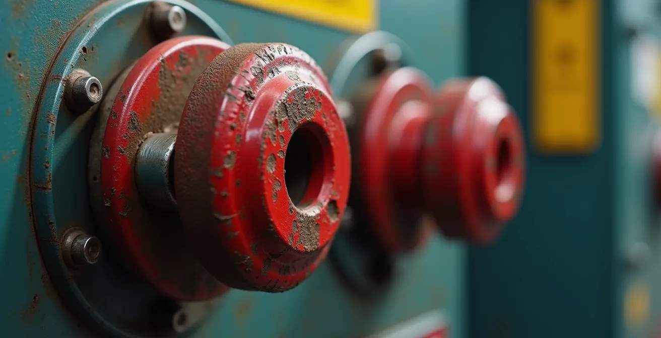 Procédure de cadenassage sécurisé sur équipement industriel