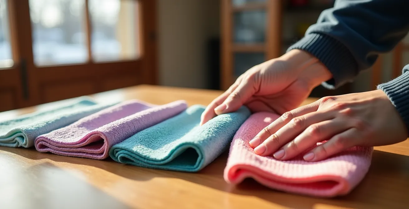 Différents types de tissage microfibre adaptés aux surfaces typiques des intérieurs québécois